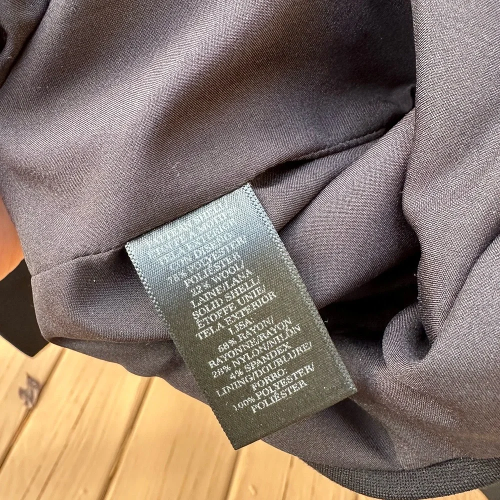 Ann Taylor Woven Moto Style Jacket - 16 Tall - Picture 9 of 12
